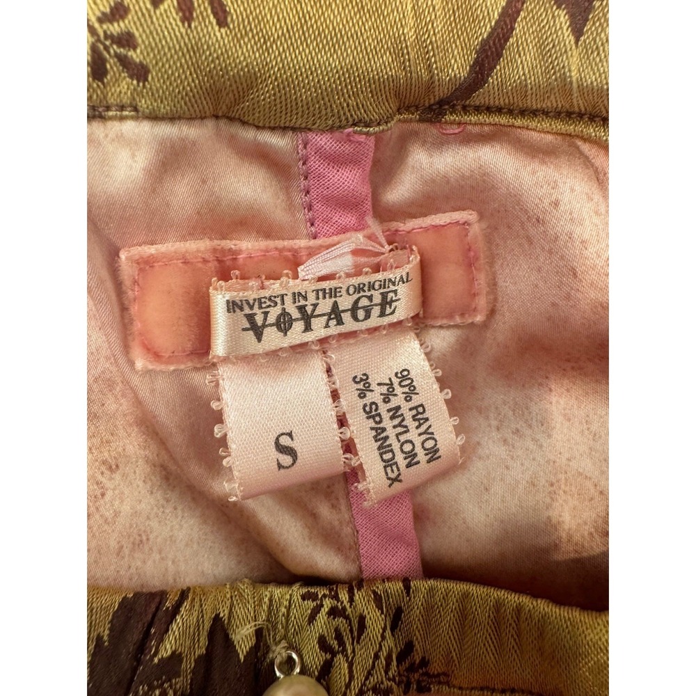 VOYAGE Invest in the Original Pink Pants. Sz S - Picture 7 of 8